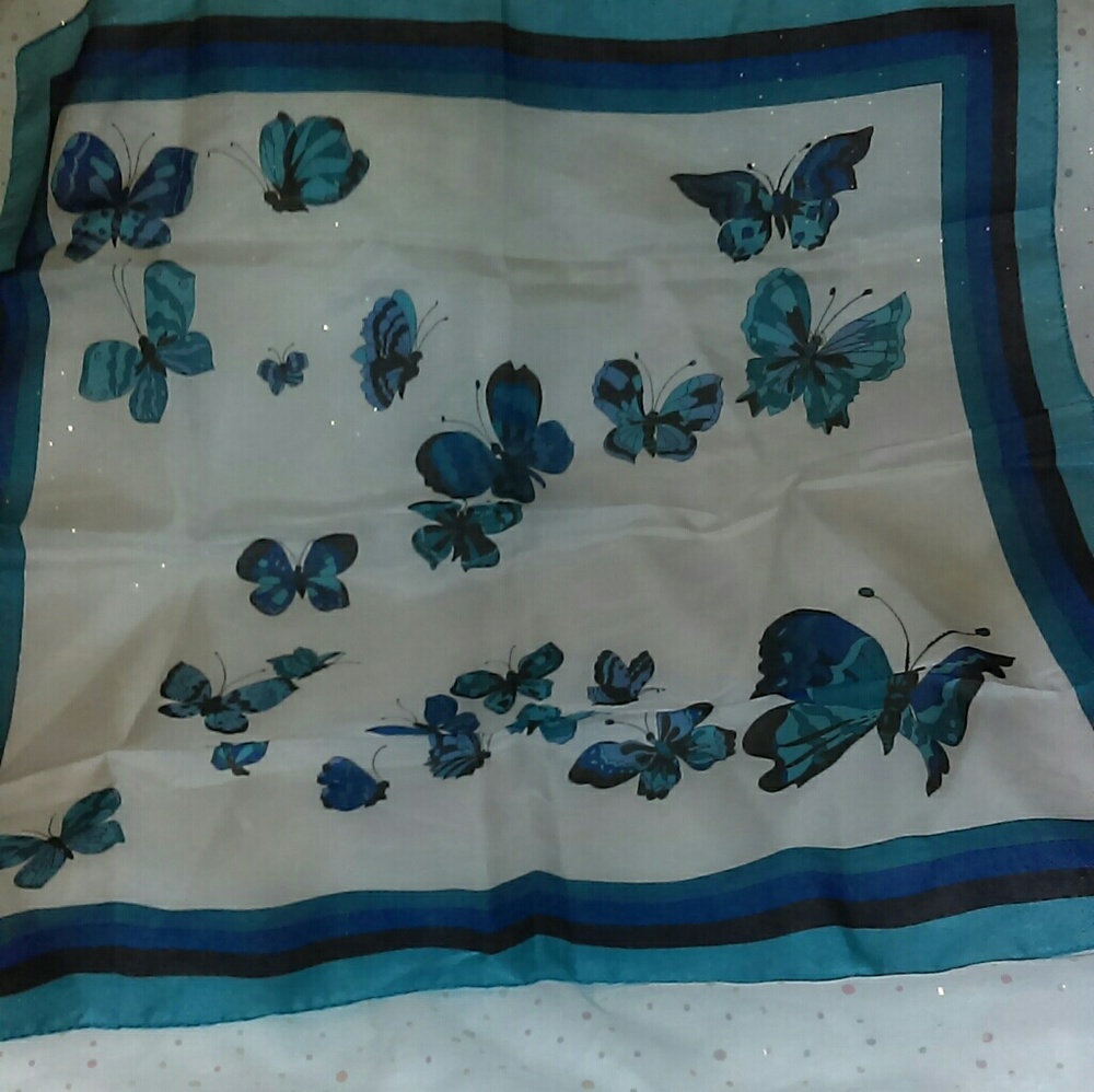 Butterfly scarf